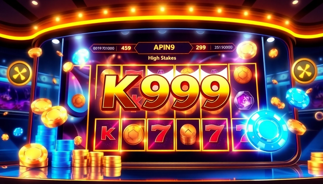 Engaging image showcasing the ck999 game interface with colorful slot reels and casino elements for online gaming platform.