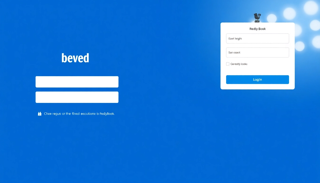 Reddy Book Login page showcasing a user-friendly interface with cricket-themed elements and clear login options for seamless access.