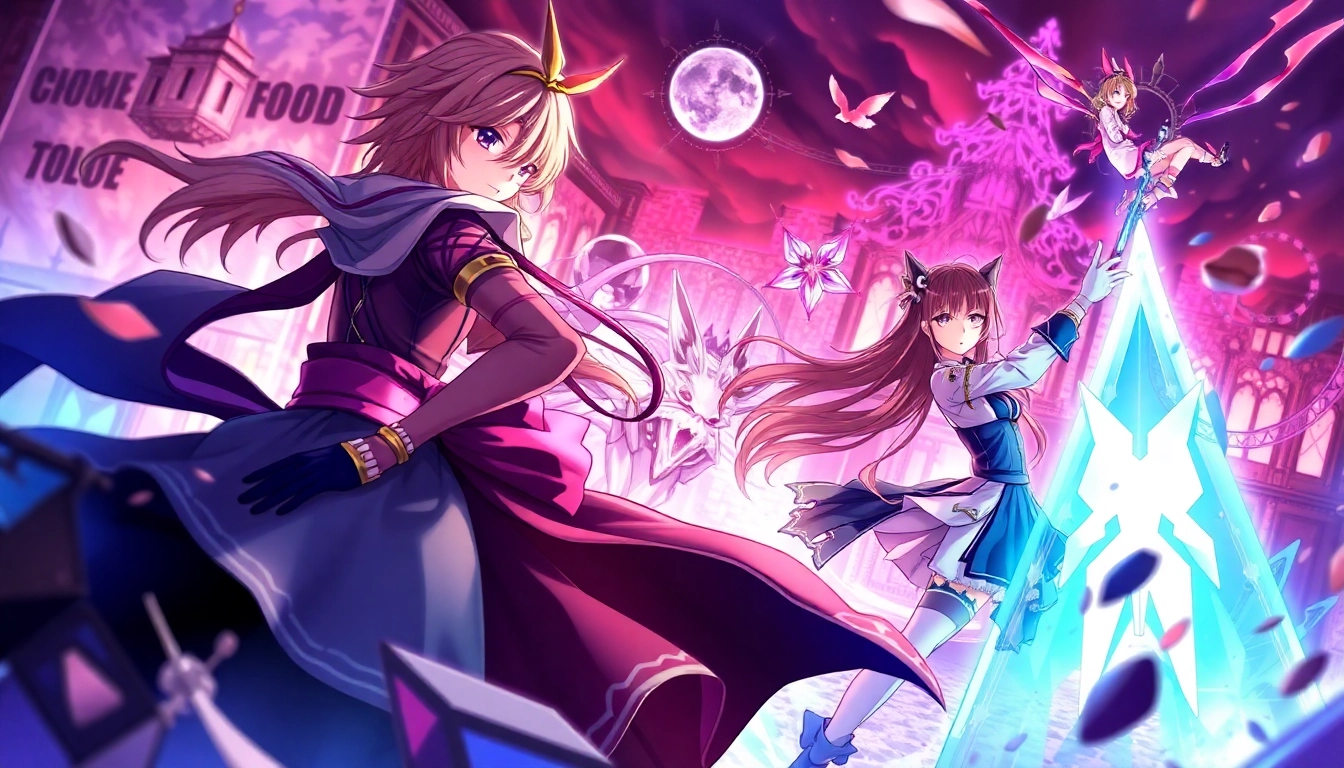 AI generated hentai artwork depicting anime characters in detailed fantasy poses with vibrant colors and realistic textures, showcasing advanced AI art capabilities.
