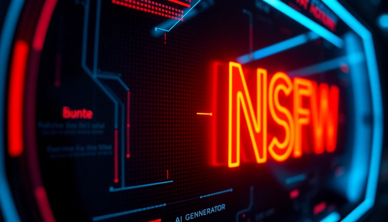 Engaging scene of a person using a nsfw ai generator to create customizable explicit artwork on a sleek screen, highlighting detailed visuals and modern technology.