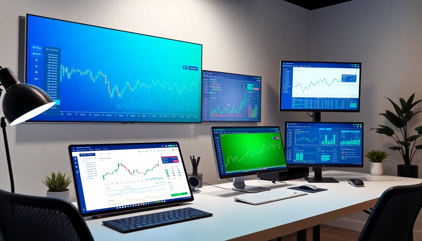 Screenshot of Best Trading Platform for Beginners with easy-to-use interface on multiple